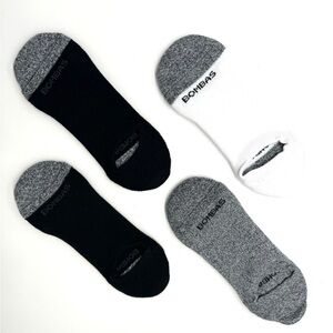 Bombas 4 Pack No Show Cushion Size Large